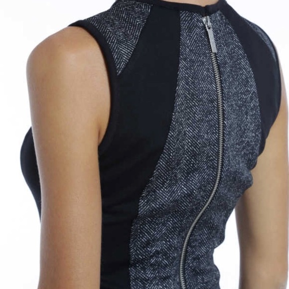 Michael Kors Great Black and Grey Workwear Dress - Picture 4 of 4